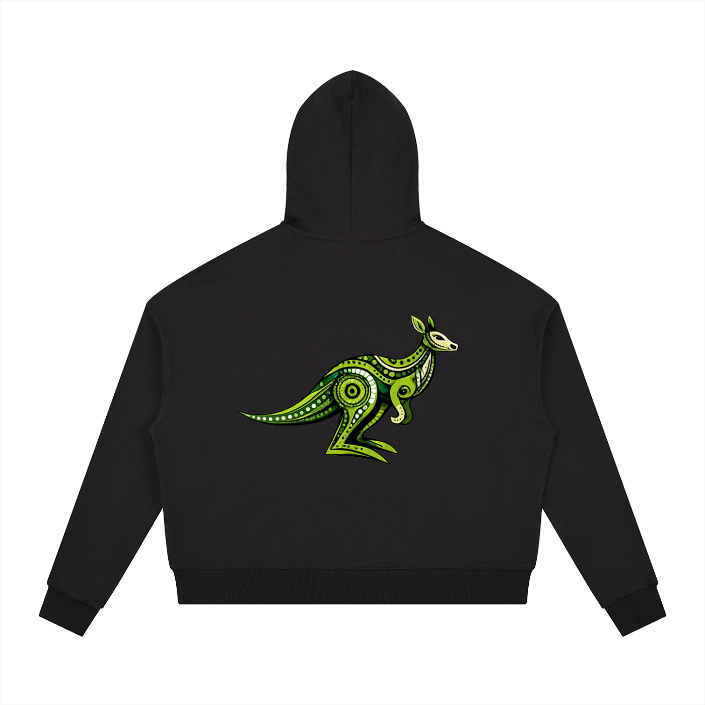 Kangaroo & Co Contrast Drawstring Hoodie - Modern Comfort Style