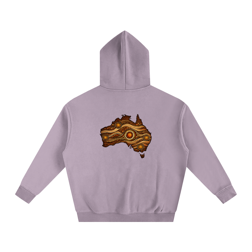 Kangaroo & Co Oversized Fleece Hoodie - Premium Australian Comfort