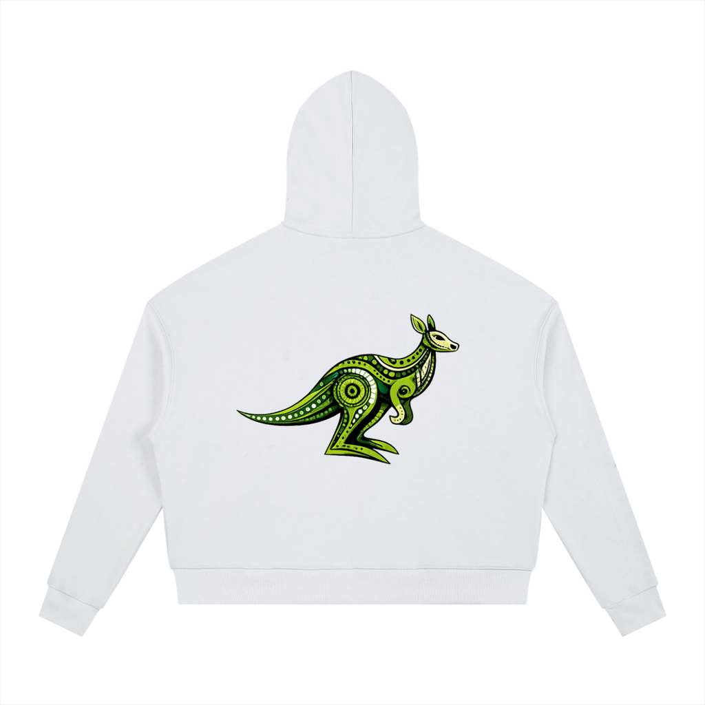 Kangaroo & Co Contrast Drawstring Hoodie - Modern Comfort Style