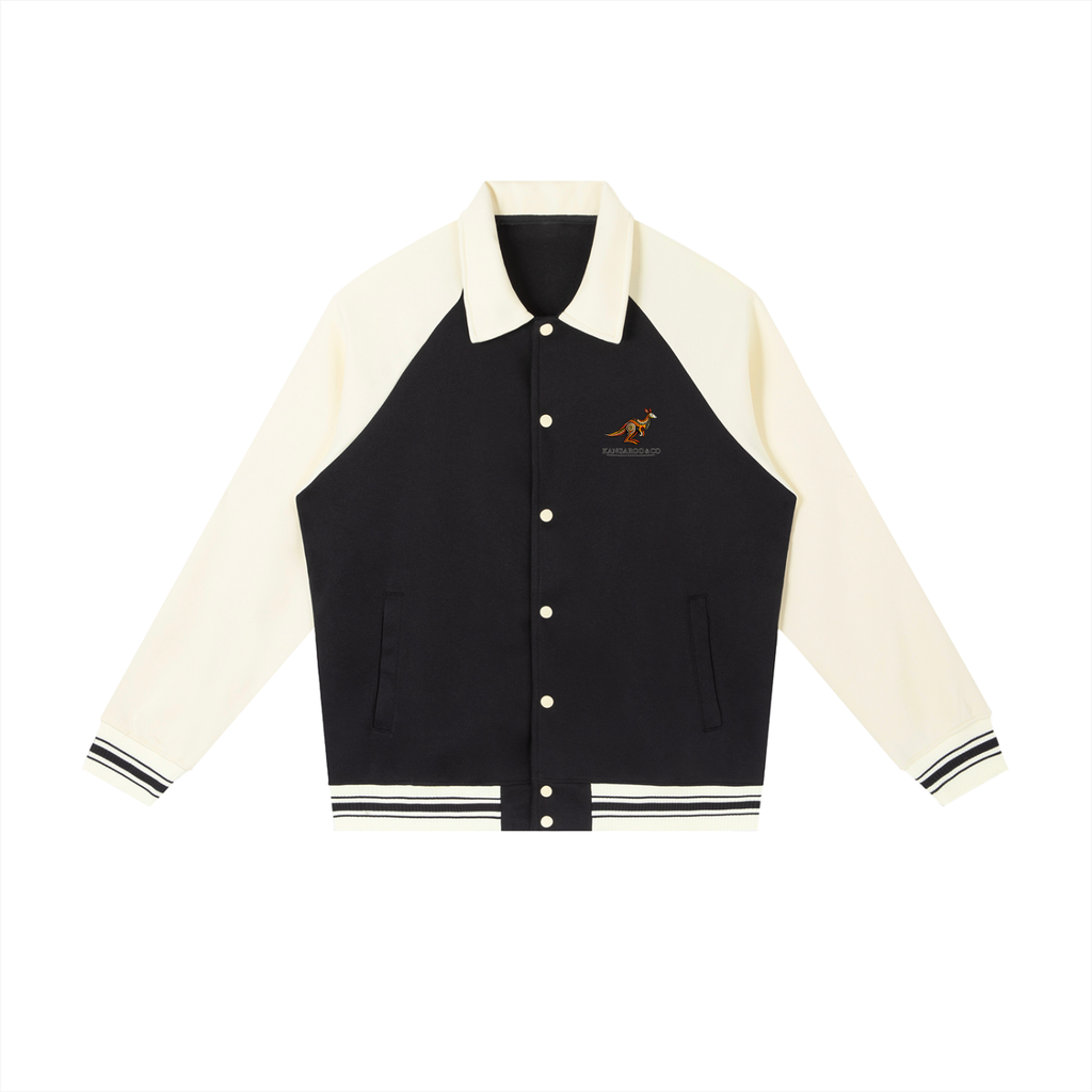 Kangaroo & Co Indigenous Baseball Jacket - Premium Australian Varsity Style
